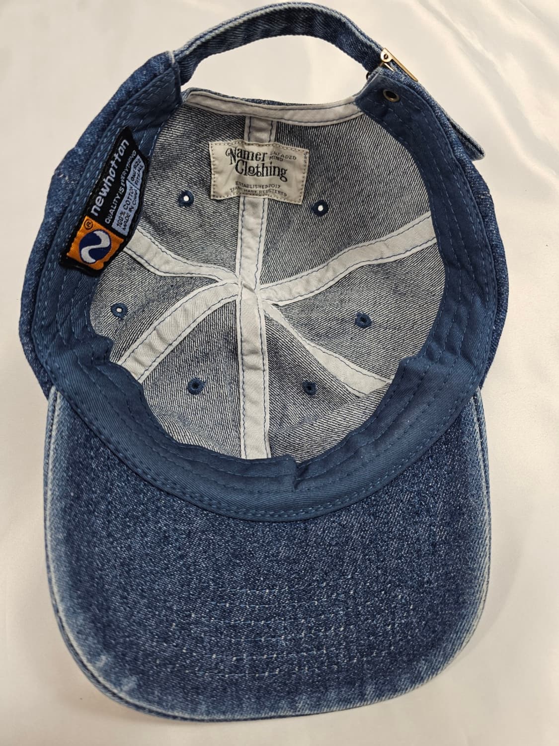 네이머클로딩데님볼캡 상품이미지5