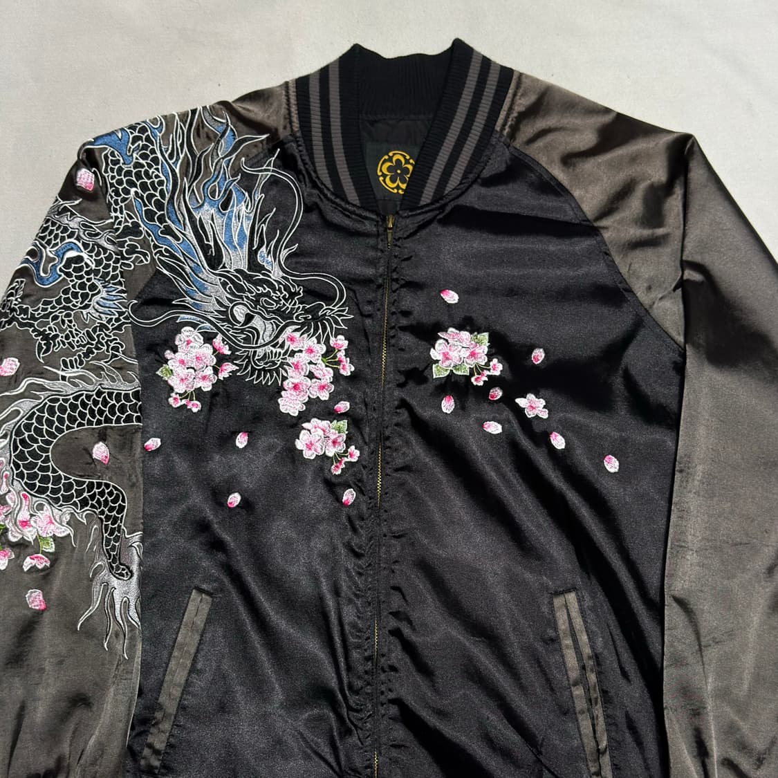 L ROGUE 용 벚꽃 자수 스카쟌 상품이미지1