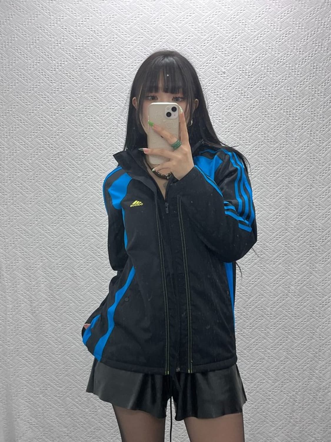 아디다스 올드스쿨 레트로 빈티지 배색 바람막이 자켓 79 C09309 상품이미지2