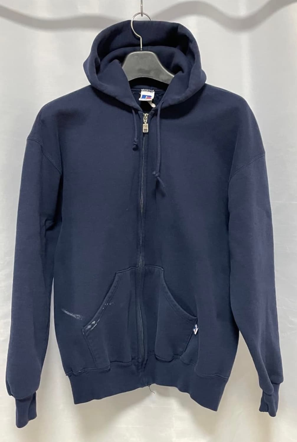 XL) 러셀 네이비 후드 집업 상품이미지1