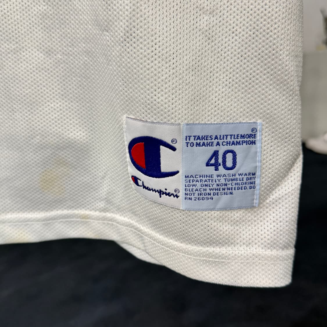 [M] 챔피온 필러델피아 앨런아이버슨 져지  상품이미지4