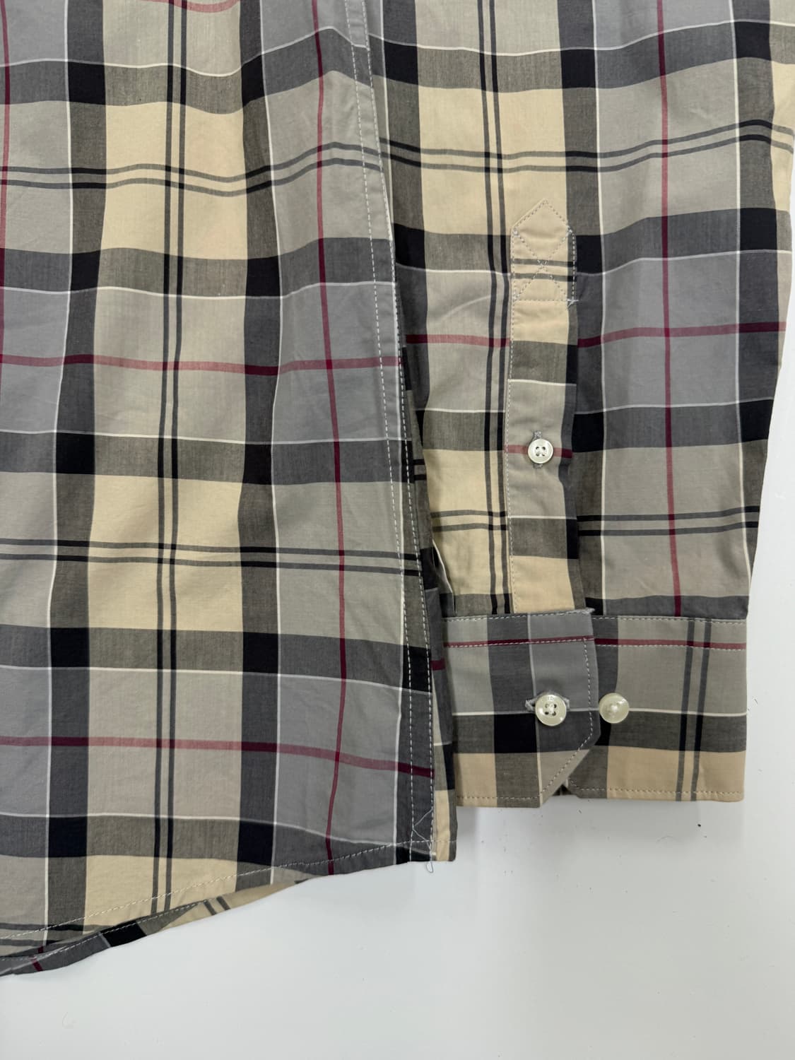 바버 클래식 타탄 셔츠 상품이미지5