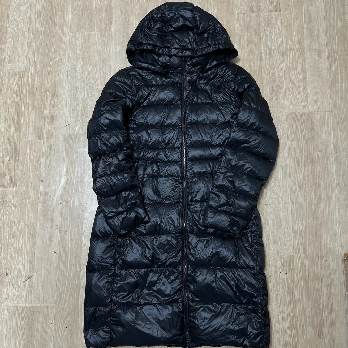 네파 덕다운 후드 경량 롱패딩 L/100  상품이미지1