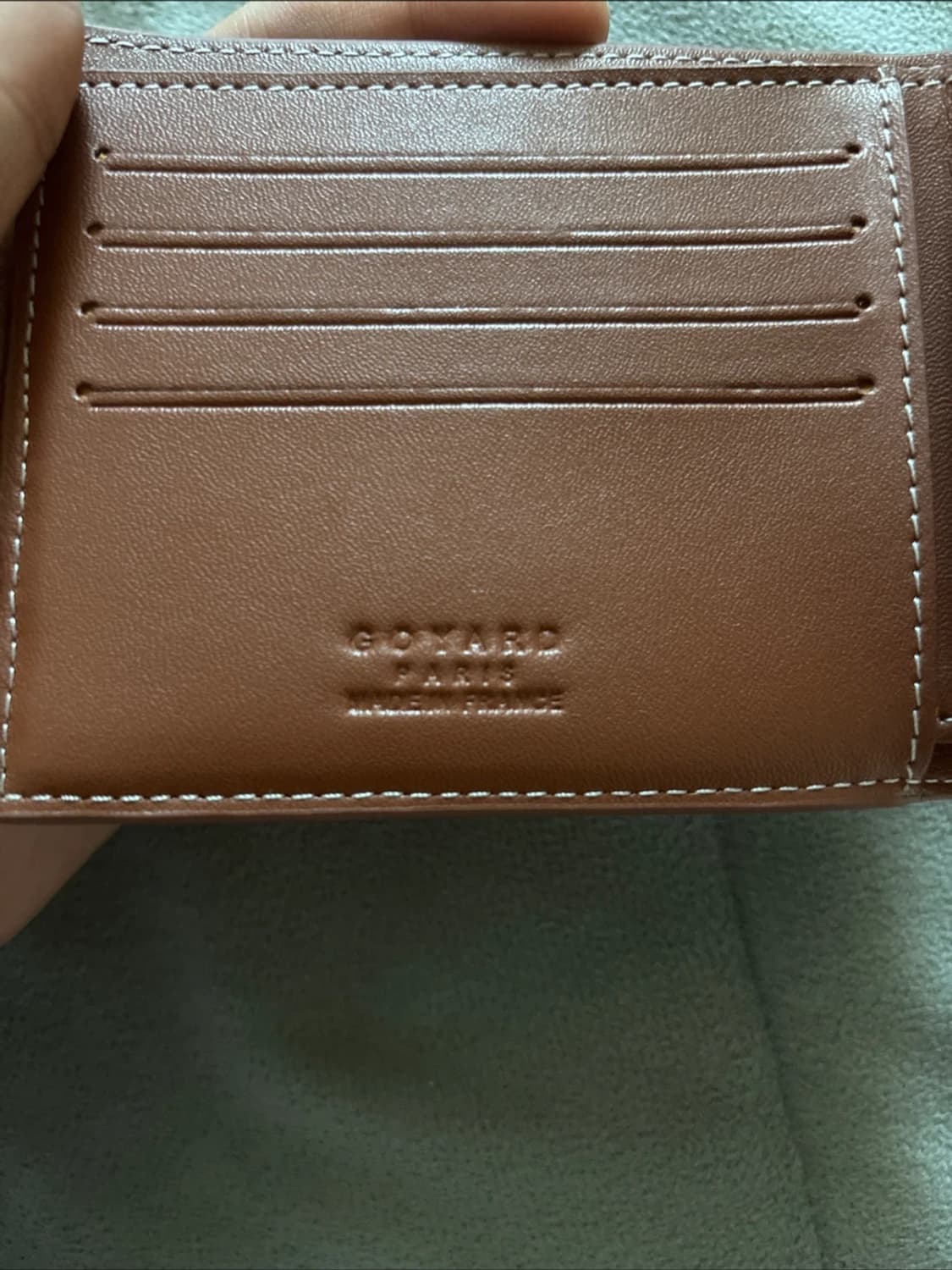 고야드 반지갑 정품 / 박스, 더스트 포함 상품이미지5
