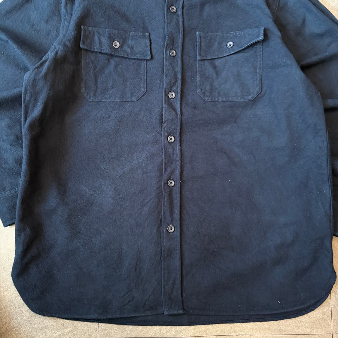 L.L.bean 정품 엘엘빈 네이비 코듀로이 긴팔 셔츠 상품이미지4