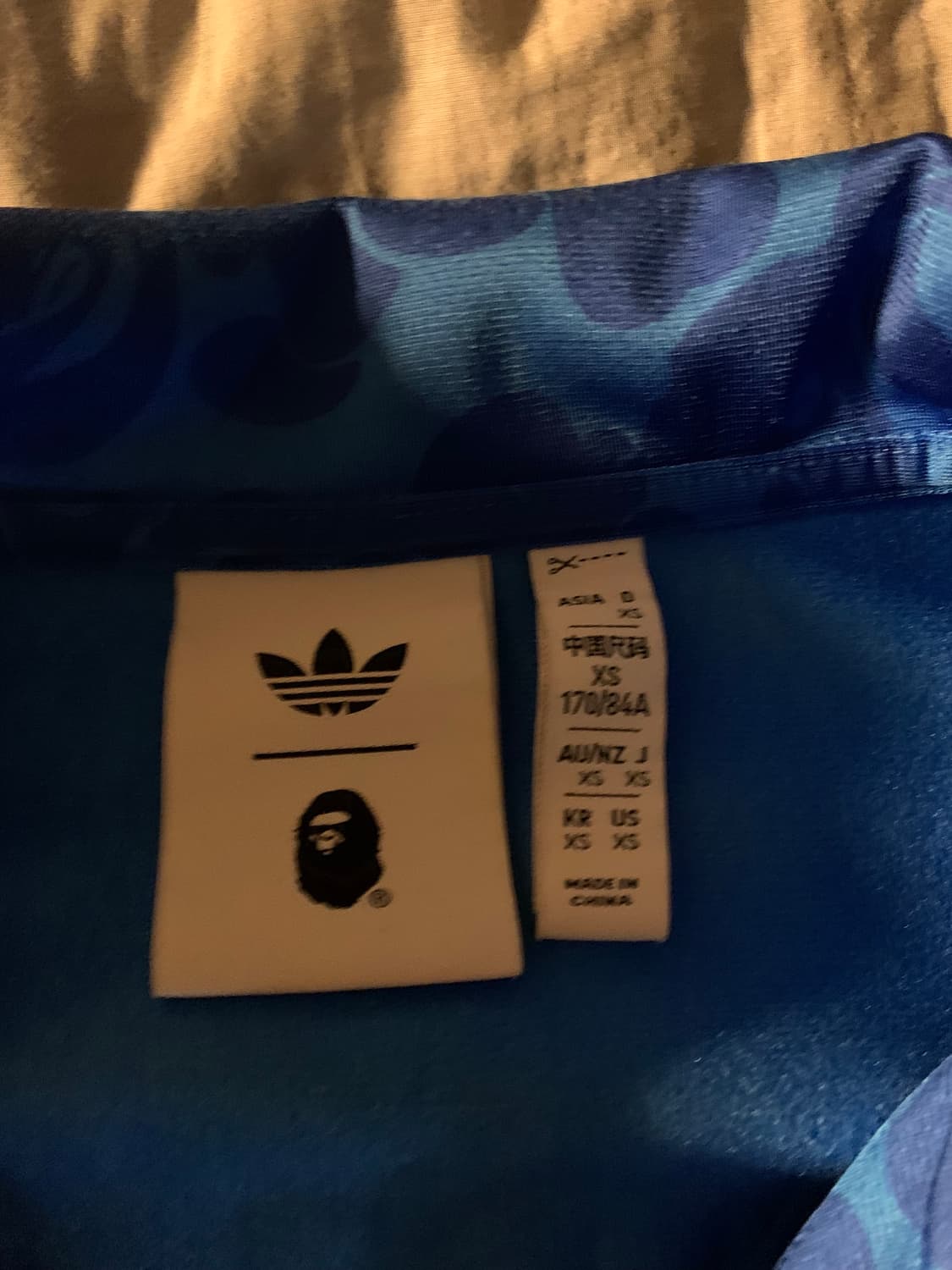 아디다스x베이프 져지 xs 상품이미지4