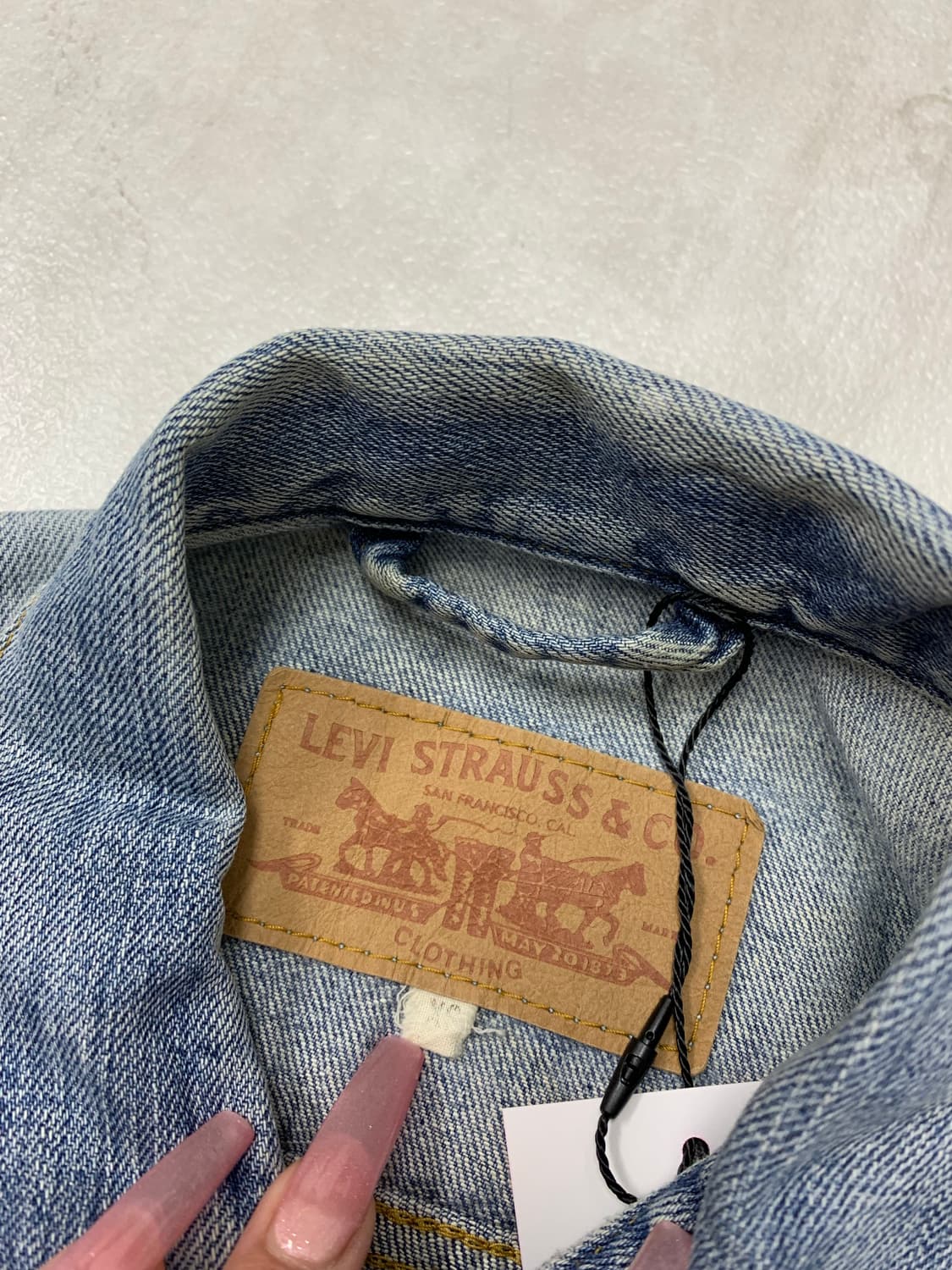 리바이스 연청 데님 자켓 #128 상품이미지5