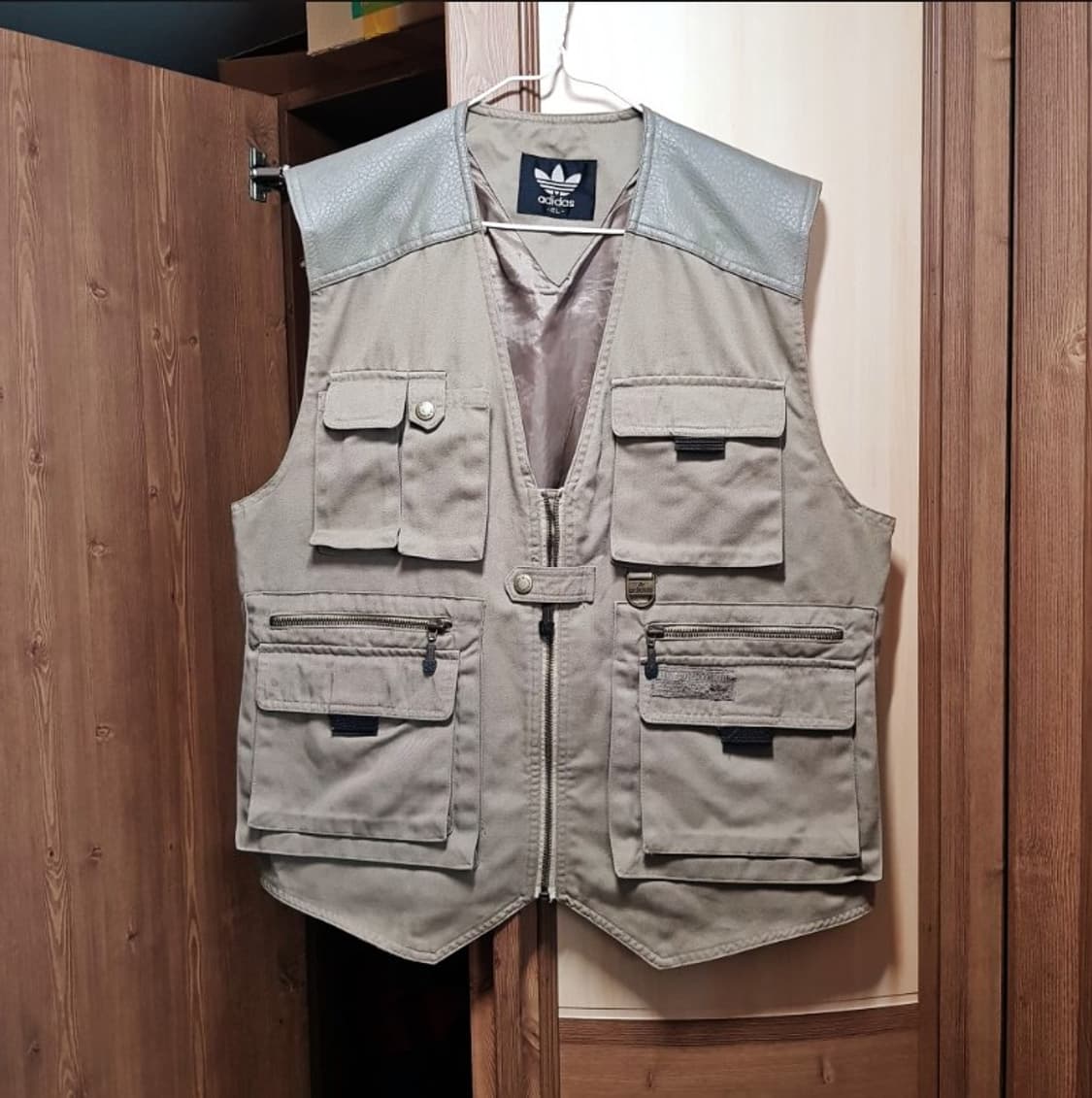 XL 아디다스 90년대 고프코어 조끼 상품이미지1