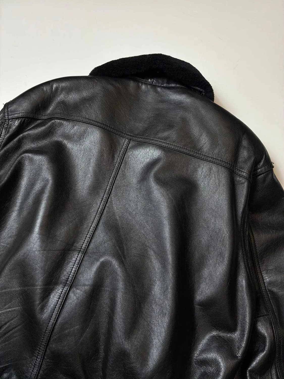 Selected 90's 양가죽 무스탕 자켓 PN9317 상품이미지6