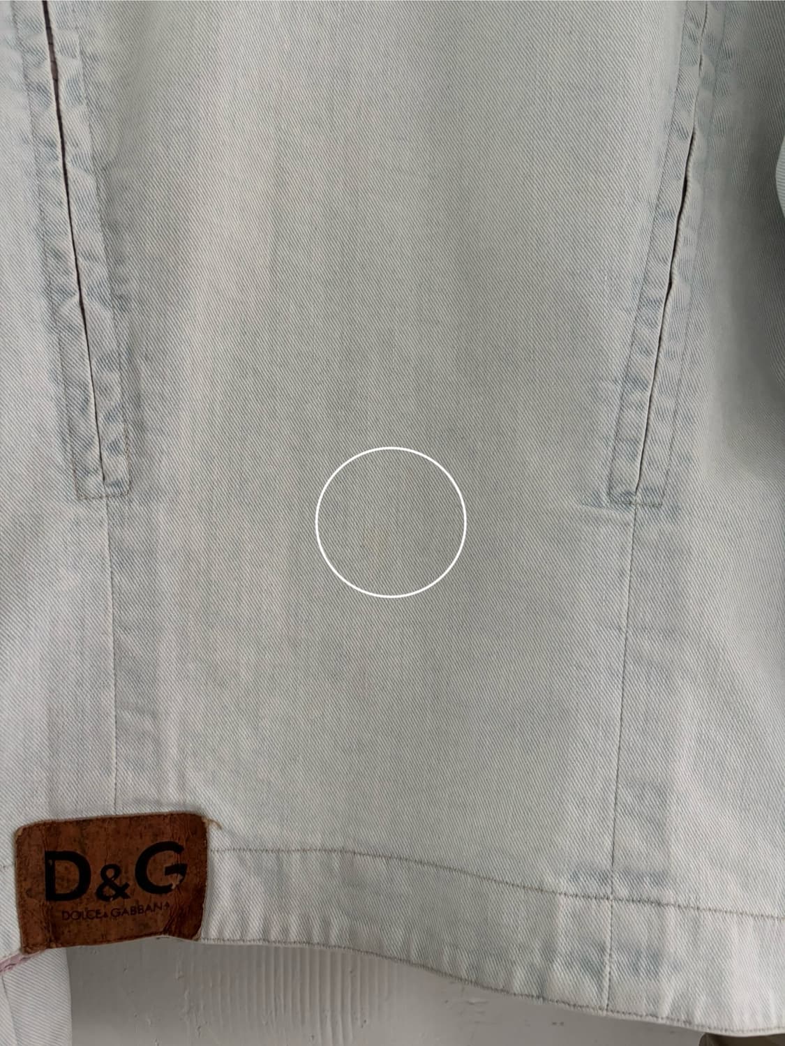 Dolce&Gabbana 돌체앤가바나 라이트 워싱 데님 자켓 상품이미지10