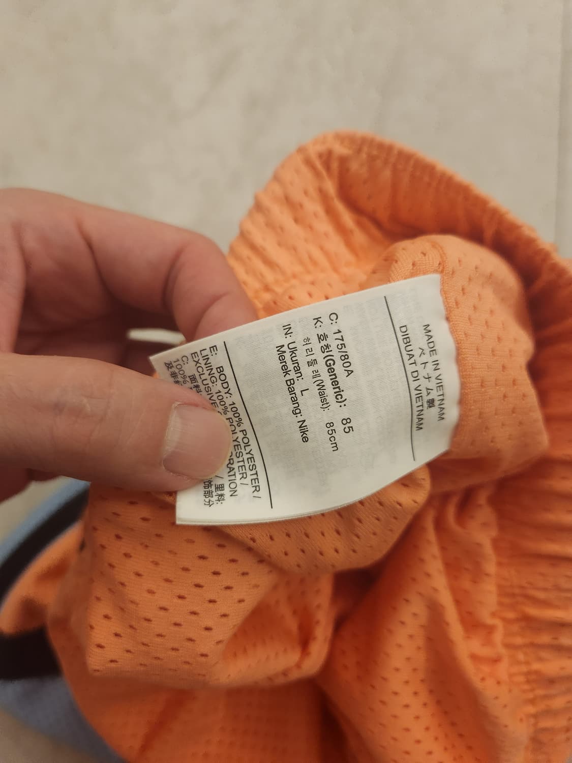 L 조던 x DJ칼리드 쇼츠 크림슨 블리스 아시아 상품이미지4