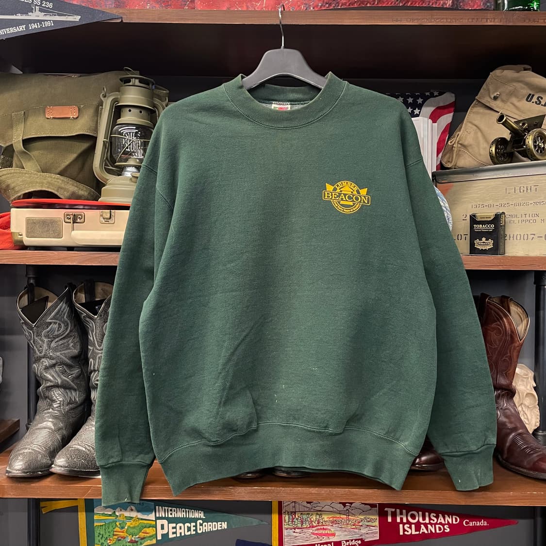 90s Fruit of the room 컴퍼니 프린팅 스웻 셔츠 N24 상품이미지2