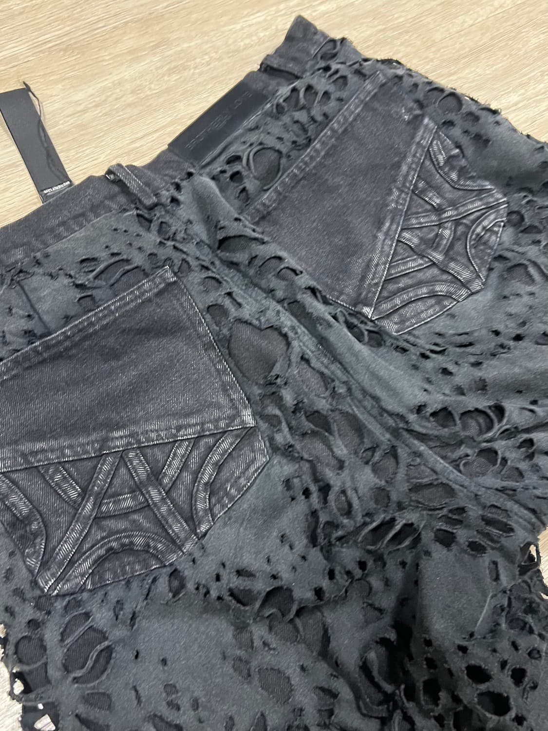 Brotherly Love spider flared denim 상품이미지4