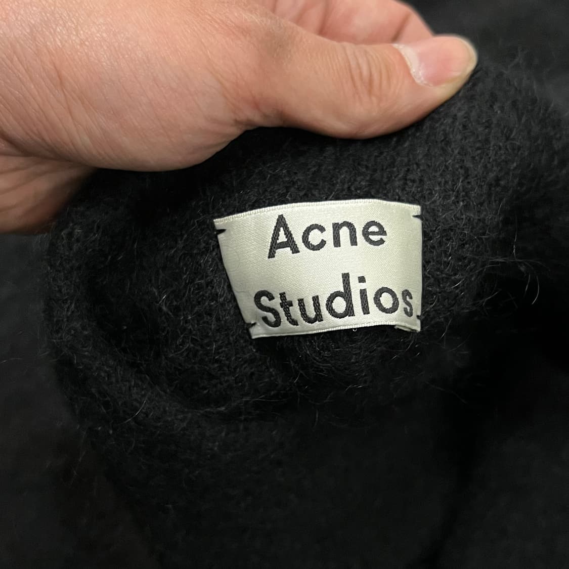  아크네스튜디오 모헤어 롱 가디건 +명품감정서 y16253 상품이미지5