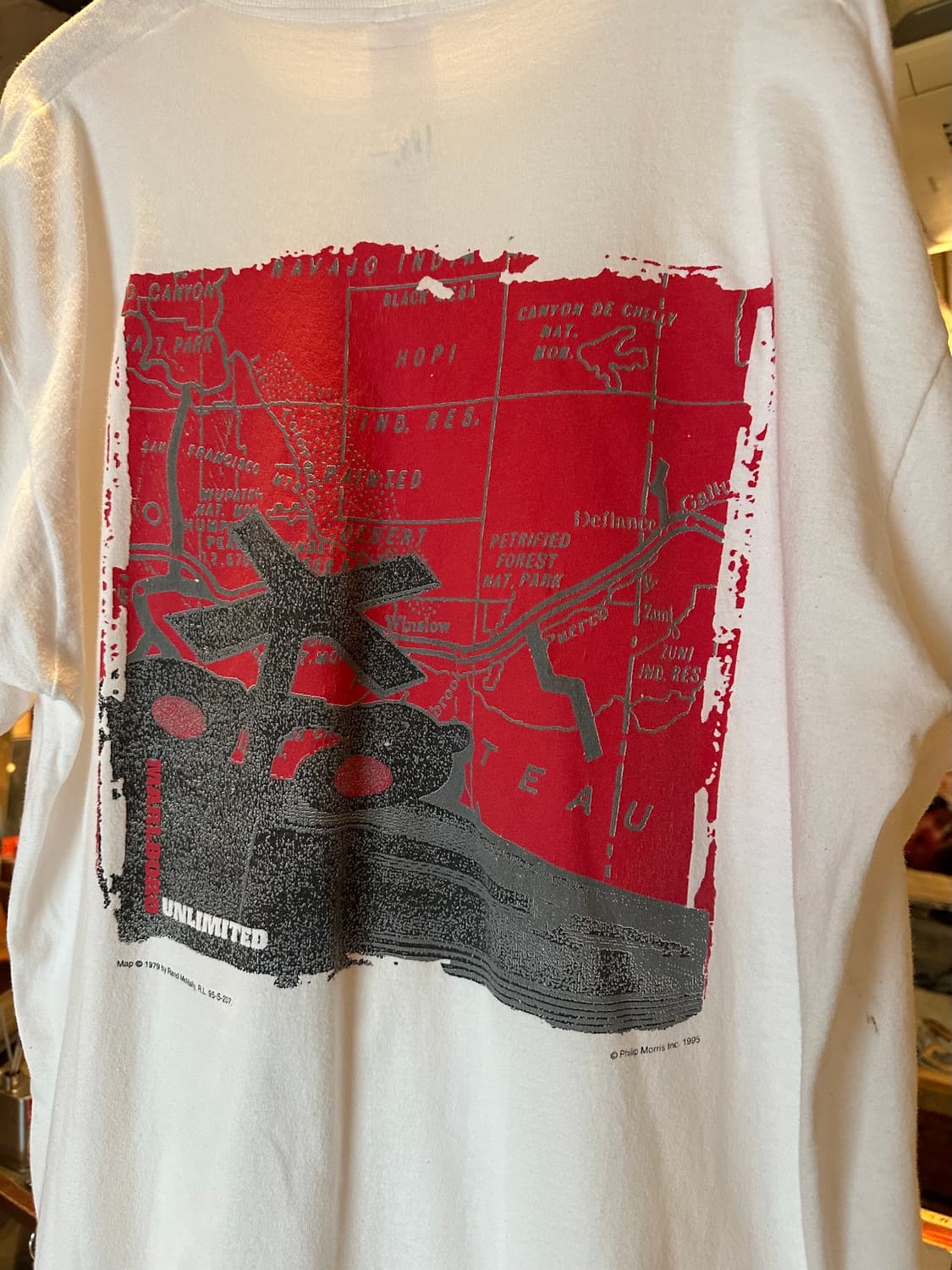 90s USA 빈티지 말보로 반팔 포켓 티셔츠 상품이미지3