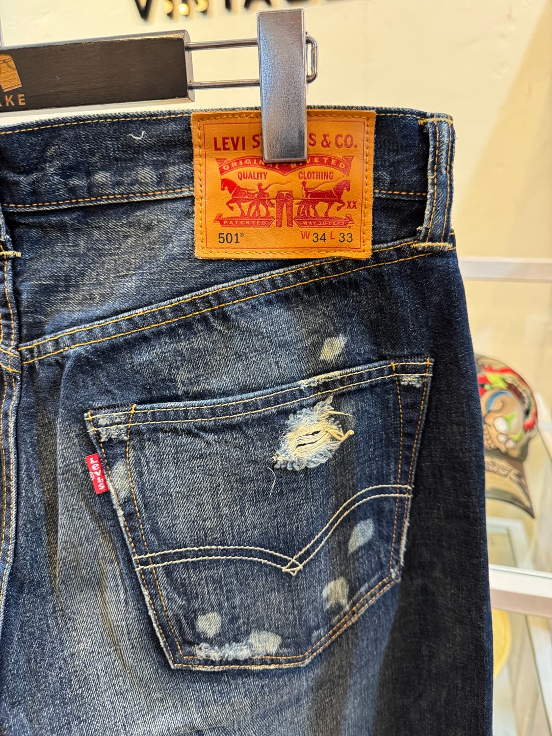  리바이스 501 34in 상품이미지8