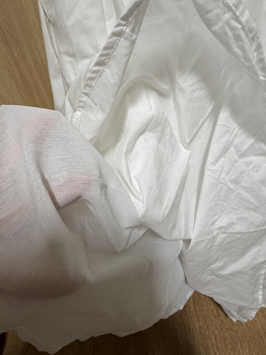 모리걸 화이트 롱스커트 하구미 스즈코 상품이미지3