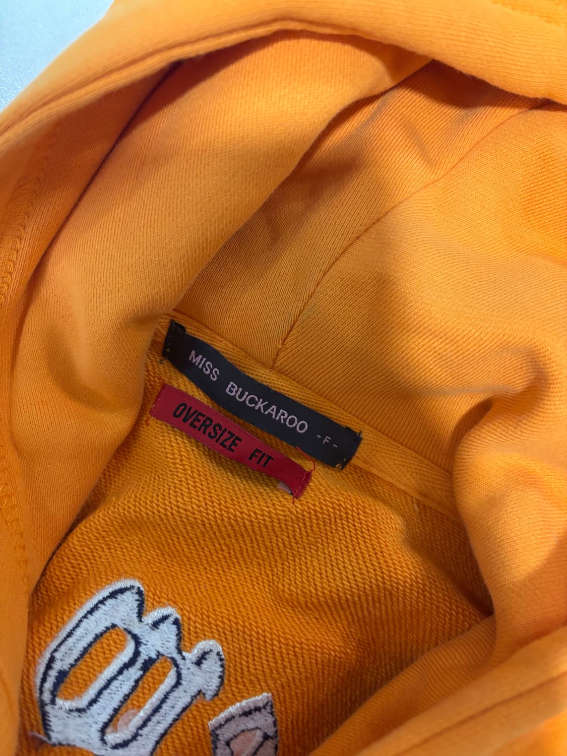 버카루 자수 후드집업 상품이미지3