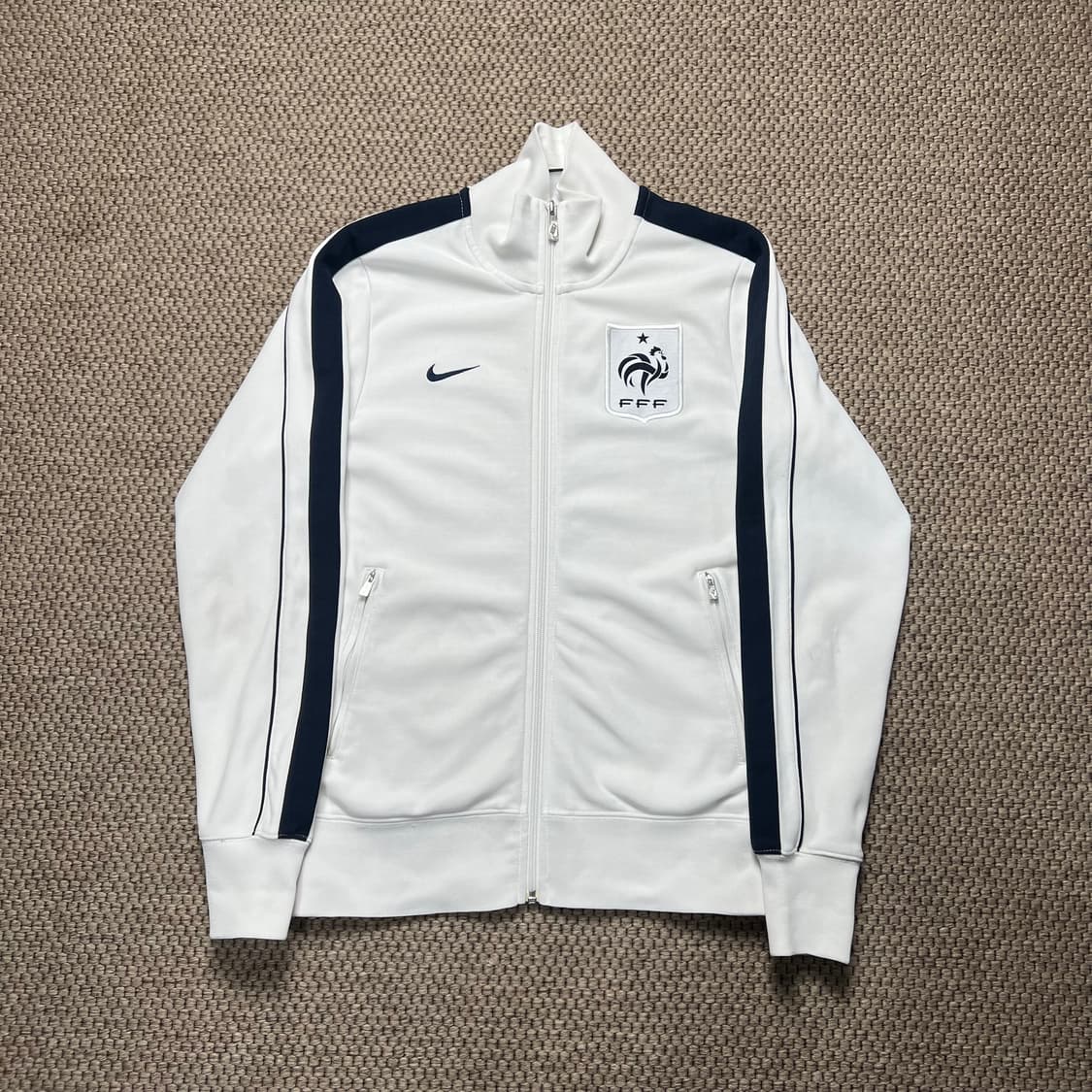 나이키 프랑스 국대 트랙탑 져지 화이트 M 상품이미지1