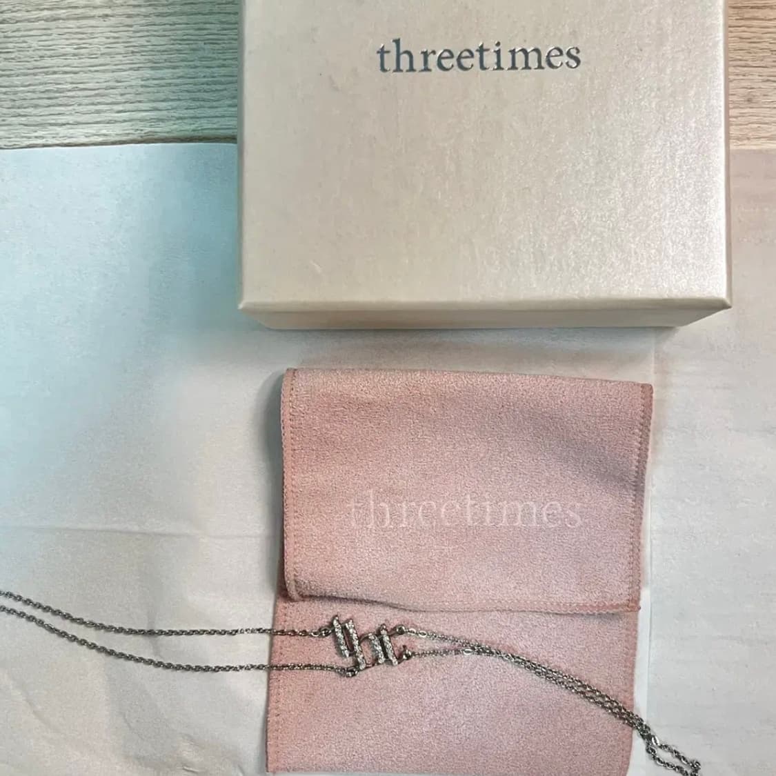 쓰리타임즈 tht shining 초커 목걸이 상품이미지2