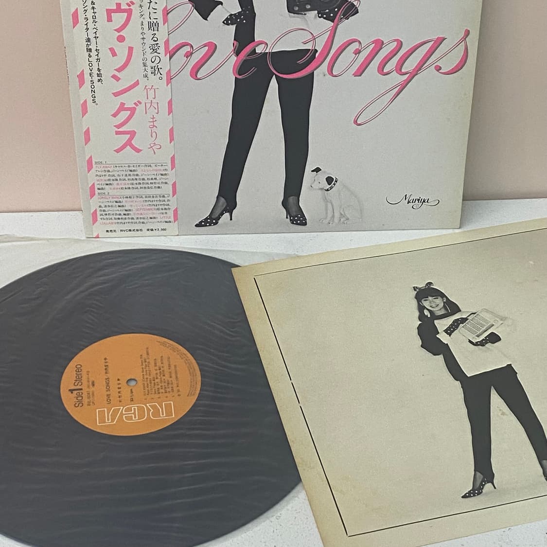 (LP) Mariya Takeuchi (타케우치마리야) Love Song 상품이미지3
