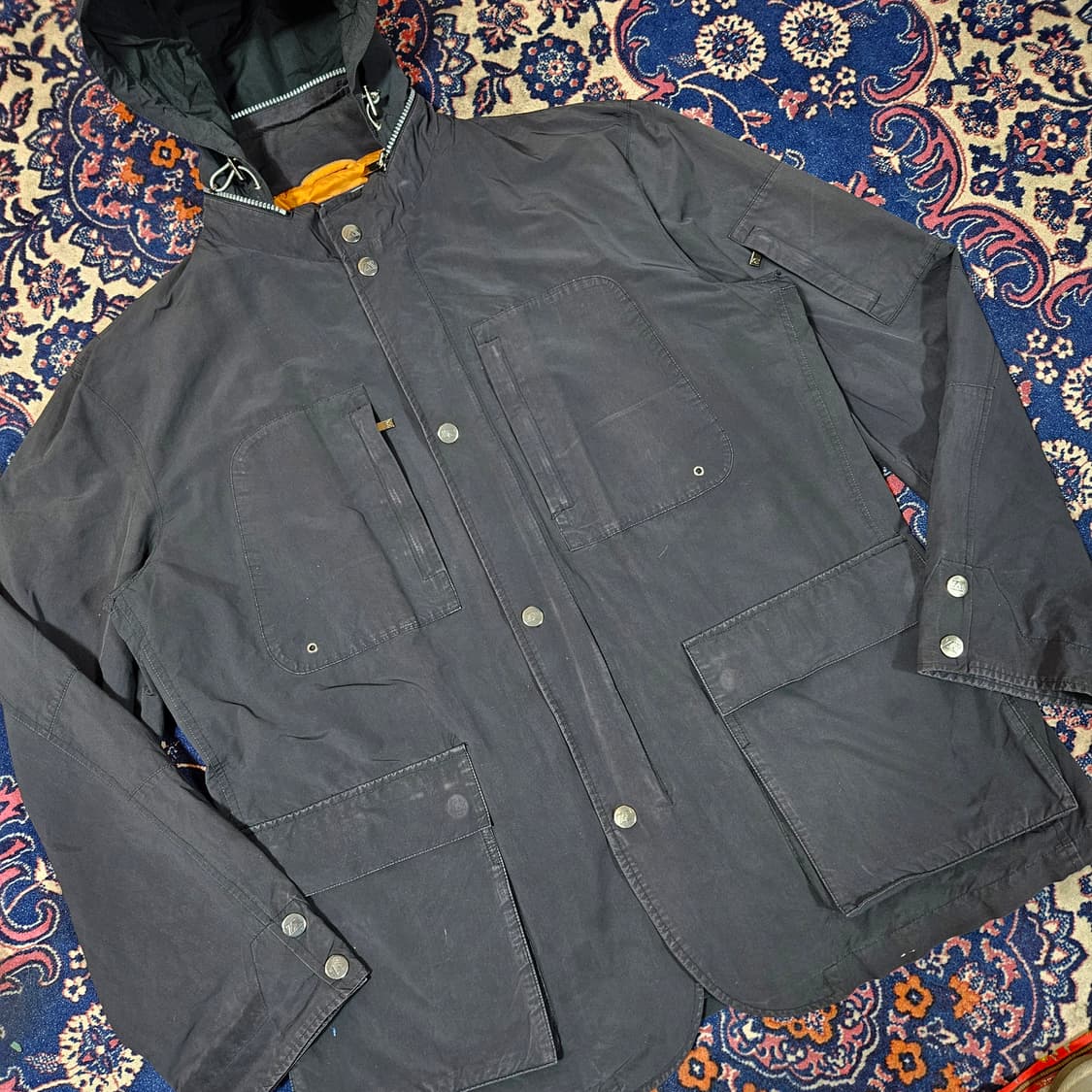 제냐 스포츠(Zegna Sport ) 멀티포켓 후드 야상 바람막이 자켓 상품이미지4