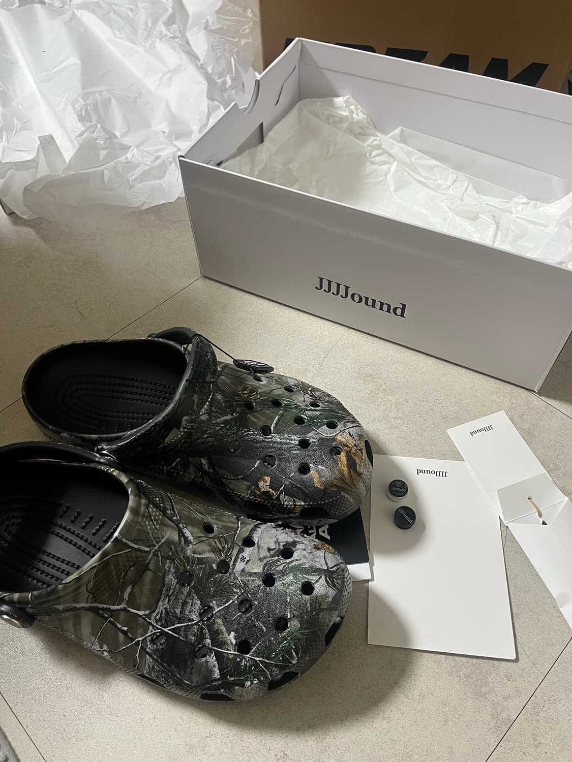 JJJound × Crocs 자운드 크록스 리얼트리 카모 클로그(280) 상품이미지1