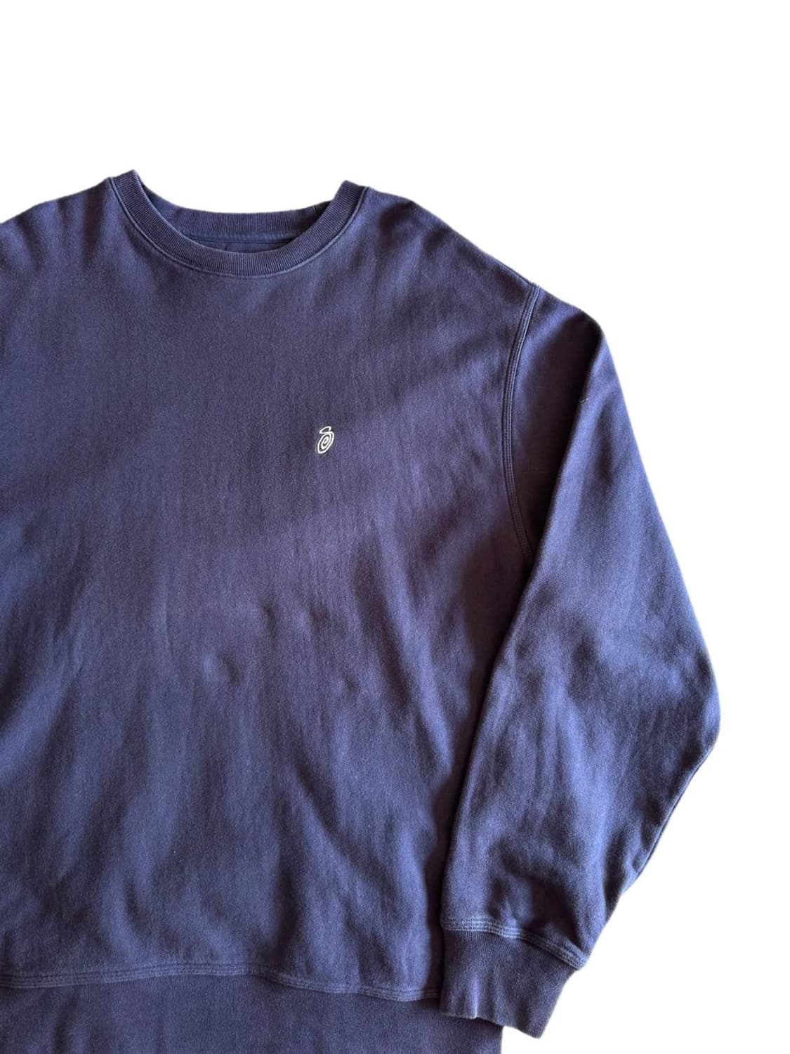 Stussy swirl ‘S’ logo heavy sweatshirts 상품이미지3