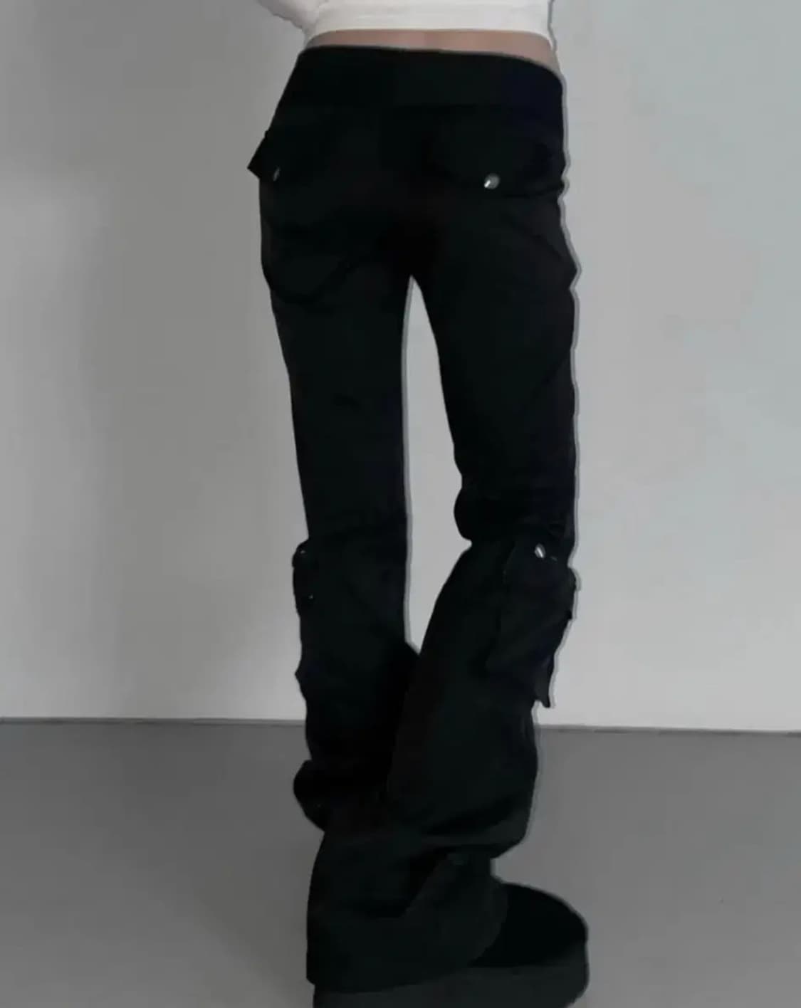 디에어타운 긱시크 포켓 부츠컷 팬츠 상품이미지2