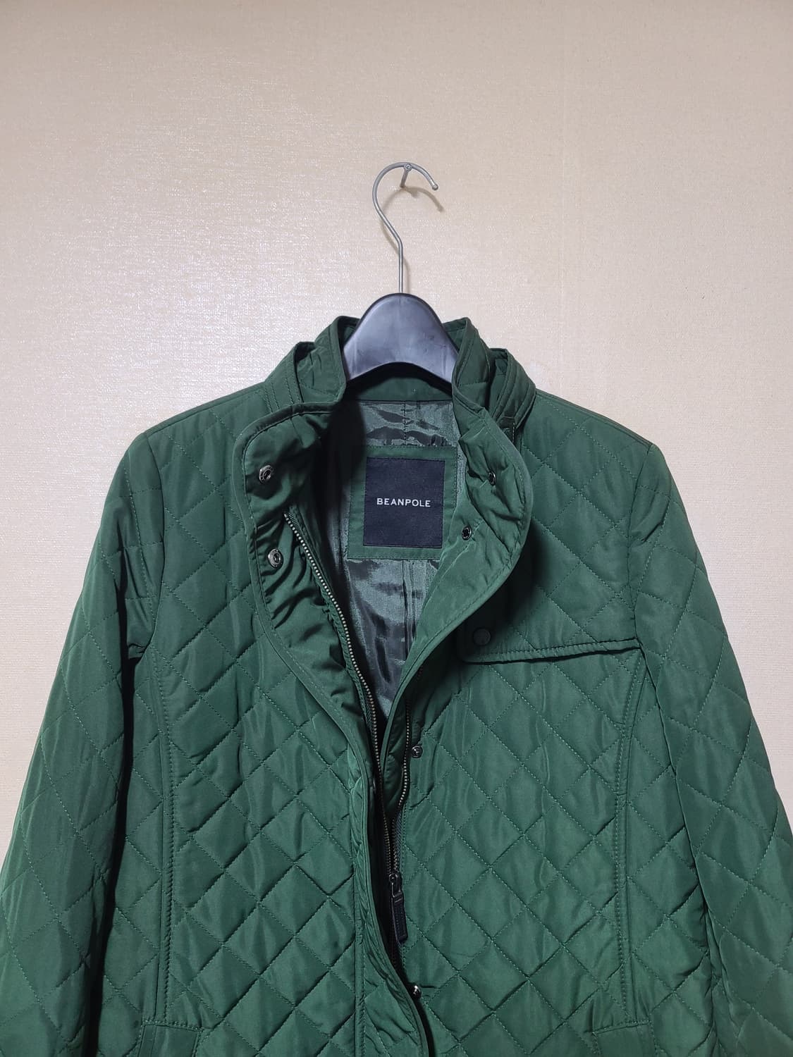 빈폴 그린 롱 퀄팅 패딩 상품이미지2