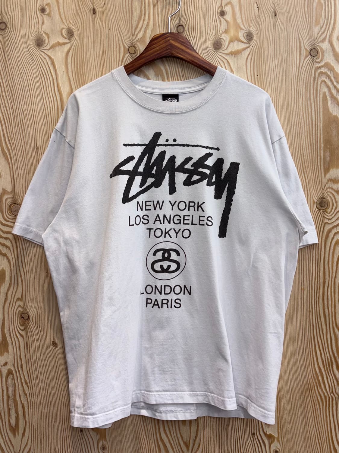 스투시 월드투어 티셔츠 상품이미지1