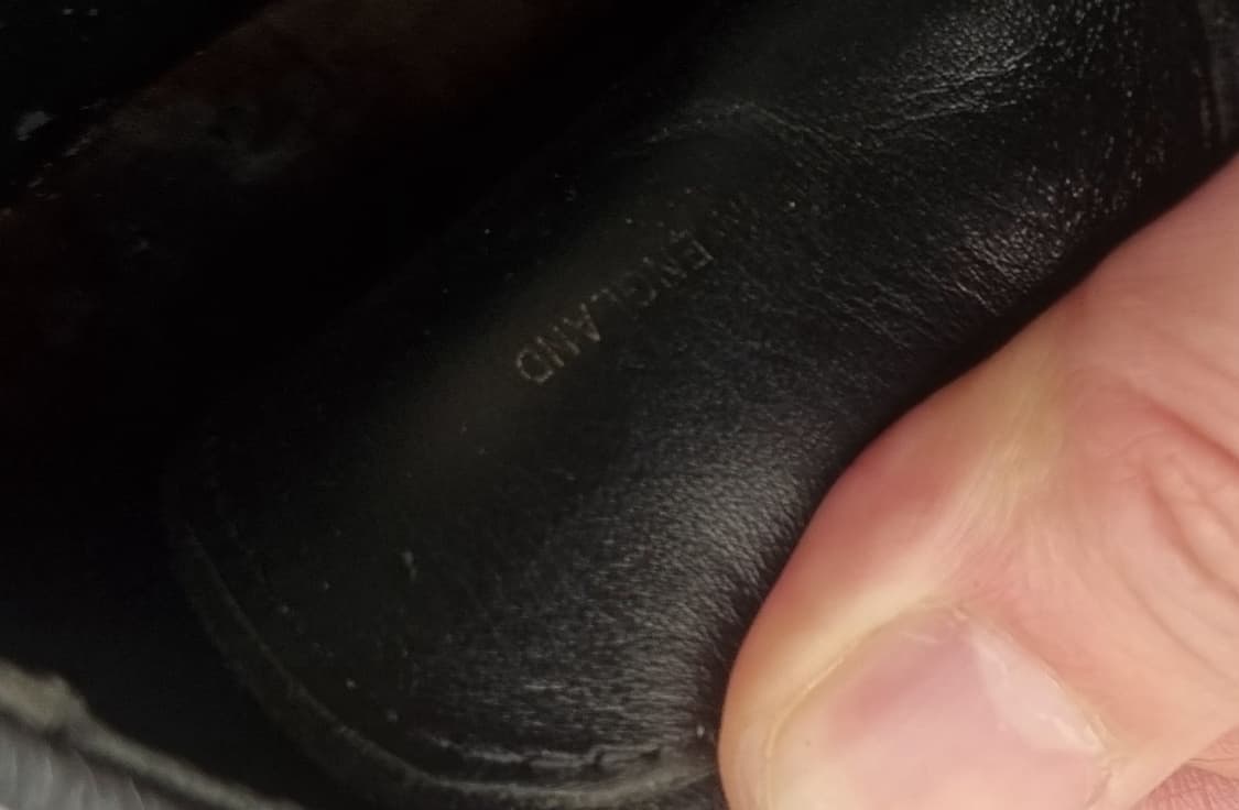 프라다더비슈즈 uk8 상품이미지10