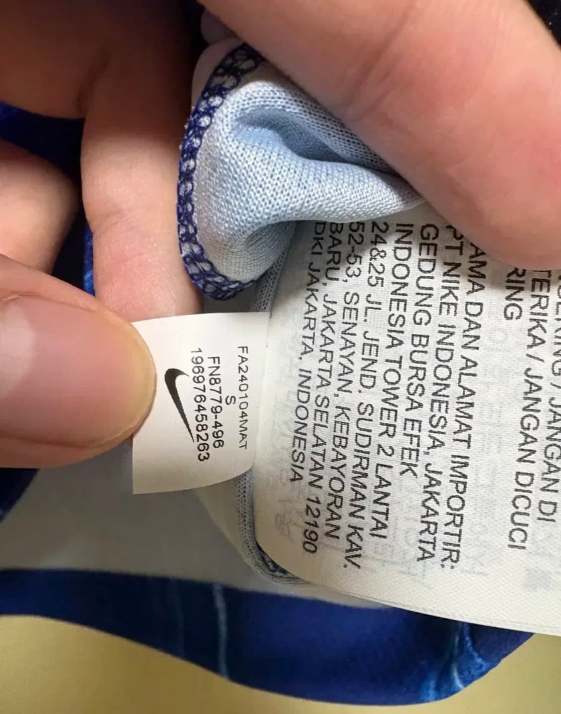 24-25 첼시 카이세도 오피셜 마킹 유니폼 상품이미지3