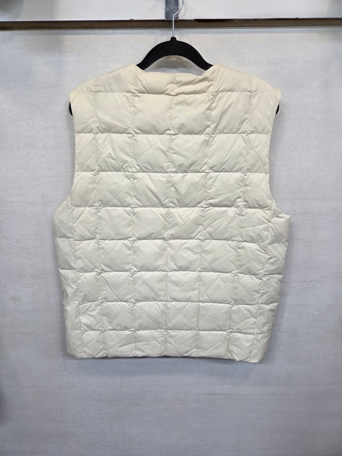 Lee 트위치로고 라이트다운 덕 다운패딩 조끼 m 아이보리 상품이미지2