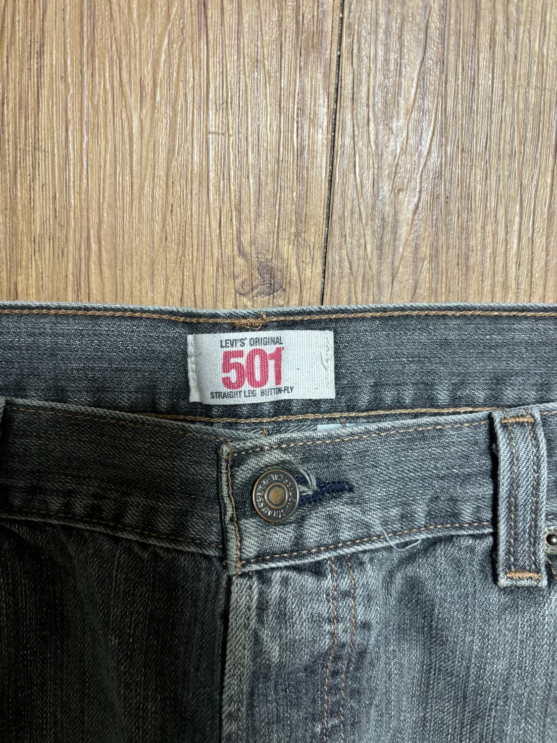 리바이스501 그레이진 36x34 상품이미지3