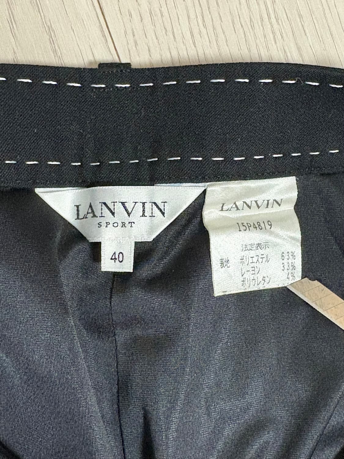 랑방 스티치 세미 부츠컷 슬랙스  상품이미지3