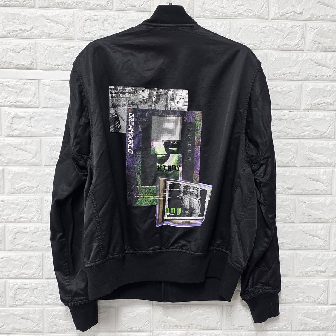 택포) 널디 NERDY 봄버 자켓 L 상품이미지4