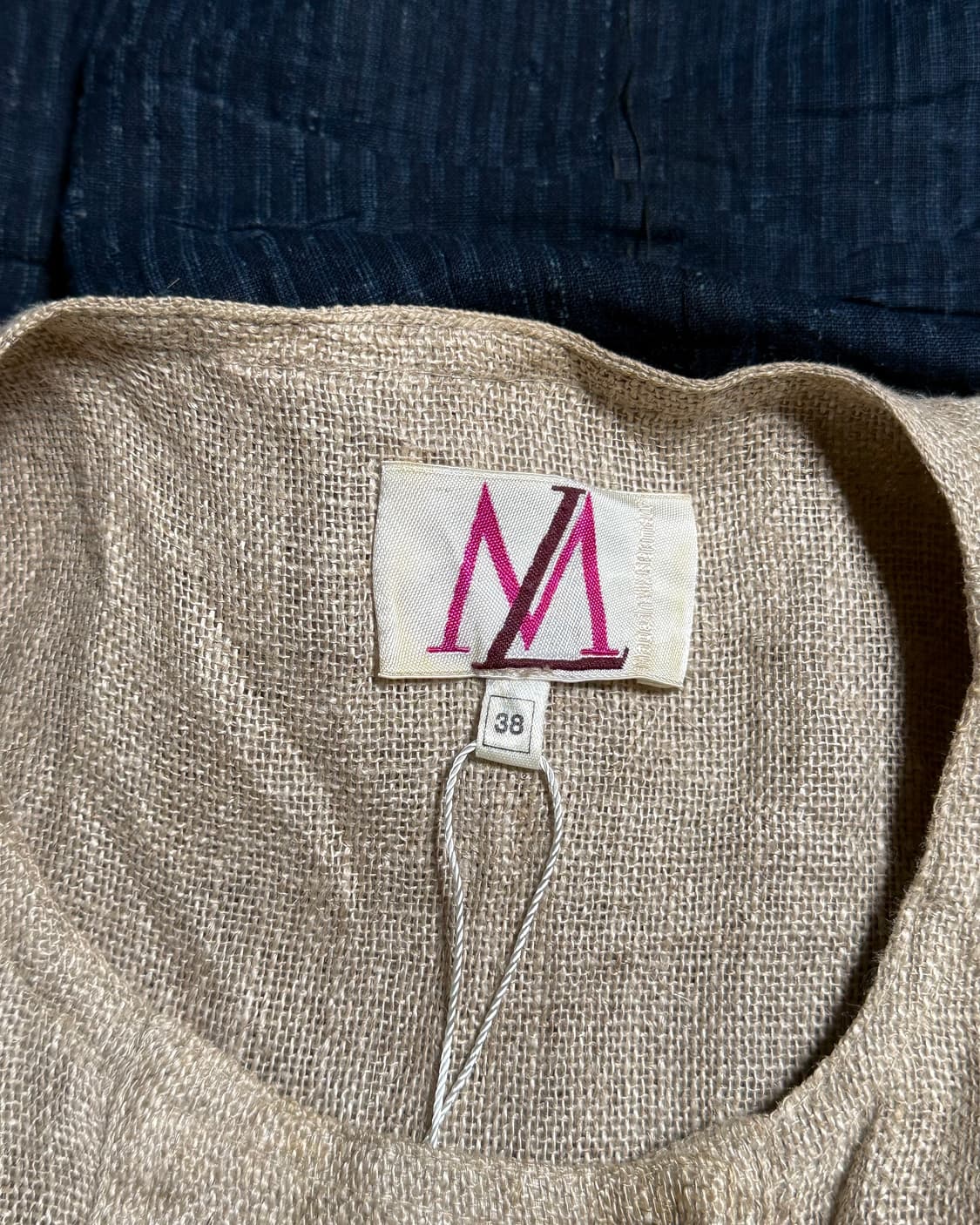 빈티지 린넨 베스트 38 상품이미지4