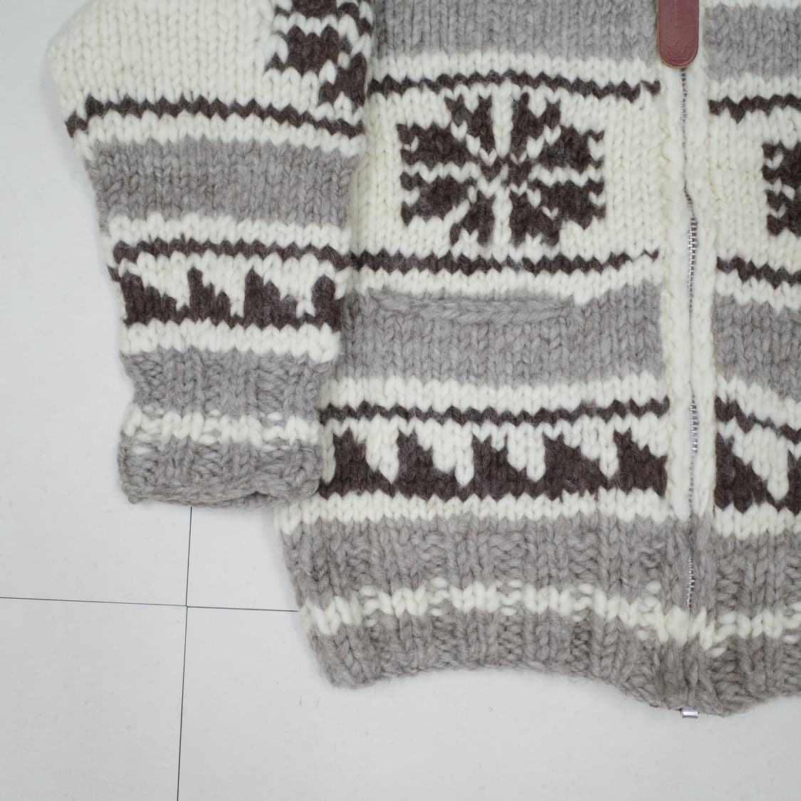 캐나디안 스웨터 컴퍼니 울 코위찬 MADE IN CANADA  상품이미지4