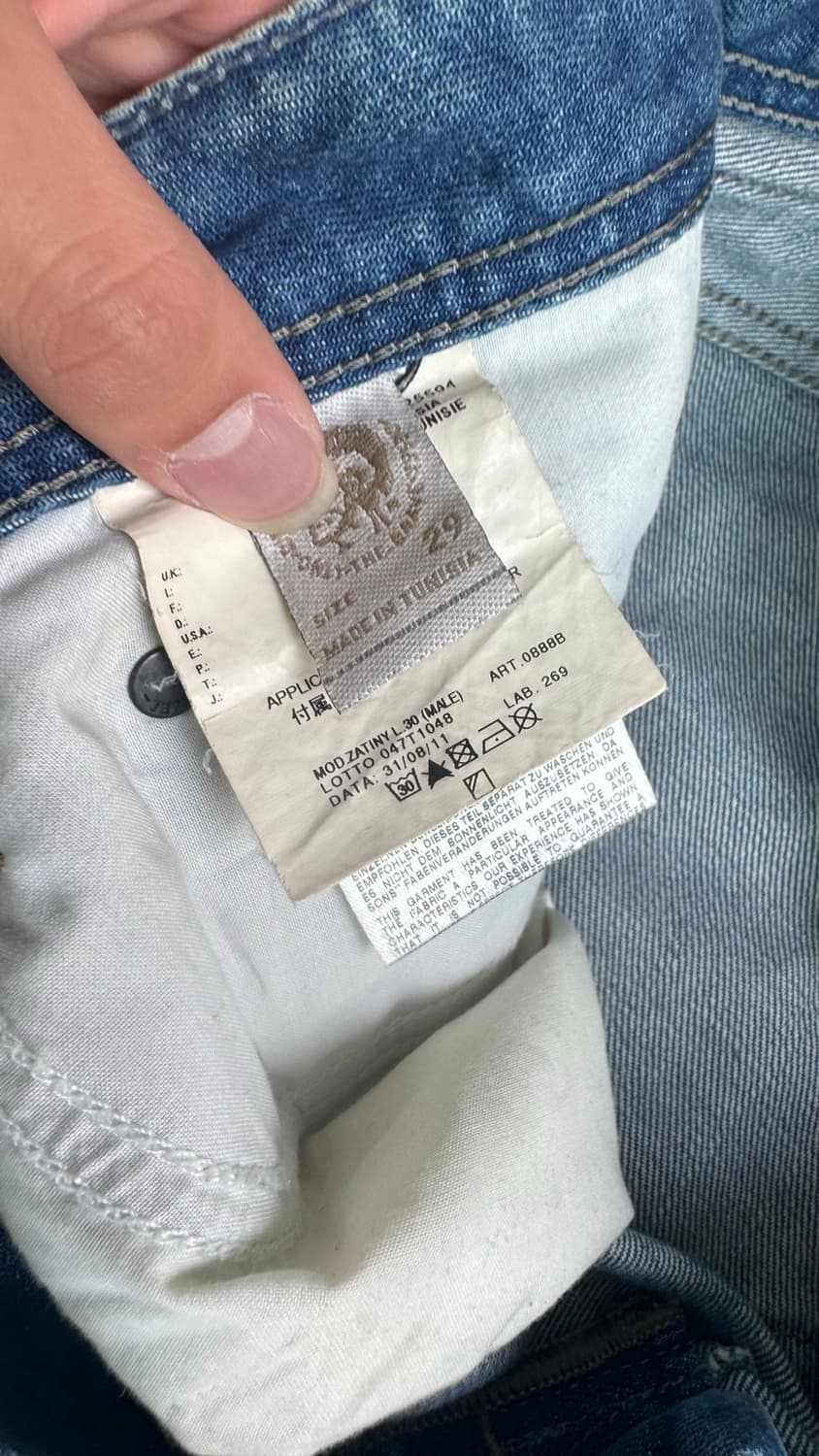디젤 자티니 플레어핏 w29 L32 상품이미지7