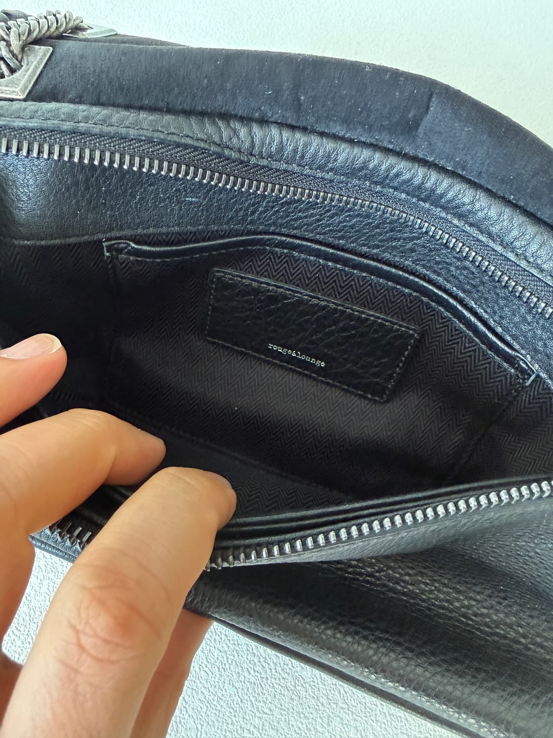 루즈앤라운지(rouge&lounge) 레더 체인 숄더백 상품이미지9