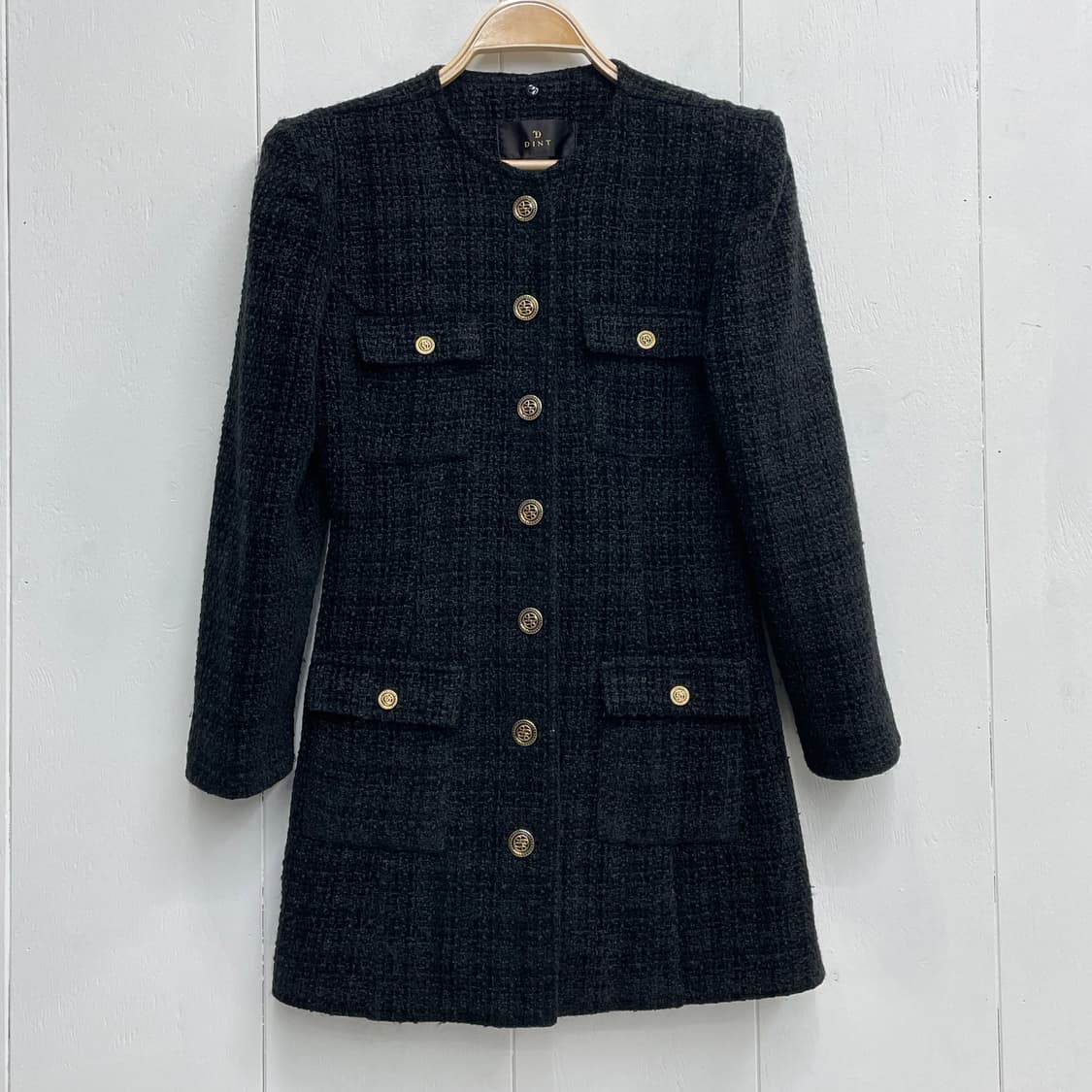 DINT 트위드 자켓 원피스 블랙 상품이미지2