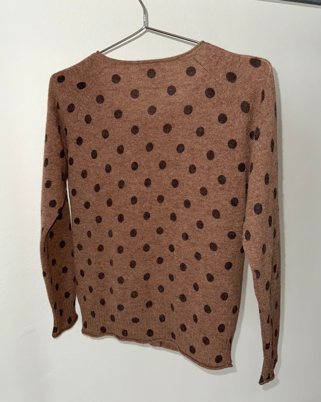 빈티지 도트 가디건 상품이미지5