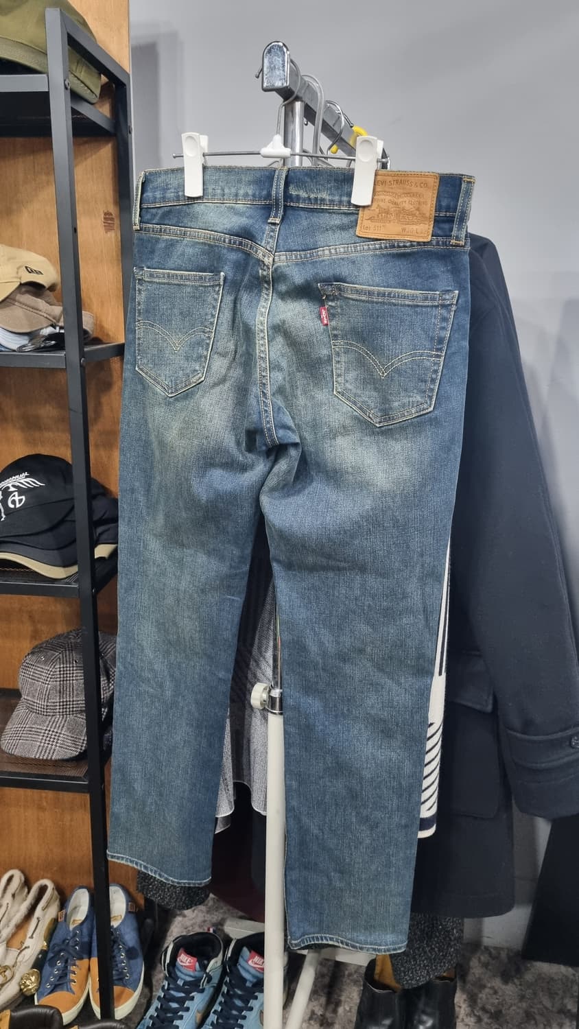 LEVIS(리바이스) 511 30size 워싱청바지 빅E텝 프리미엄라인 상품이미지3