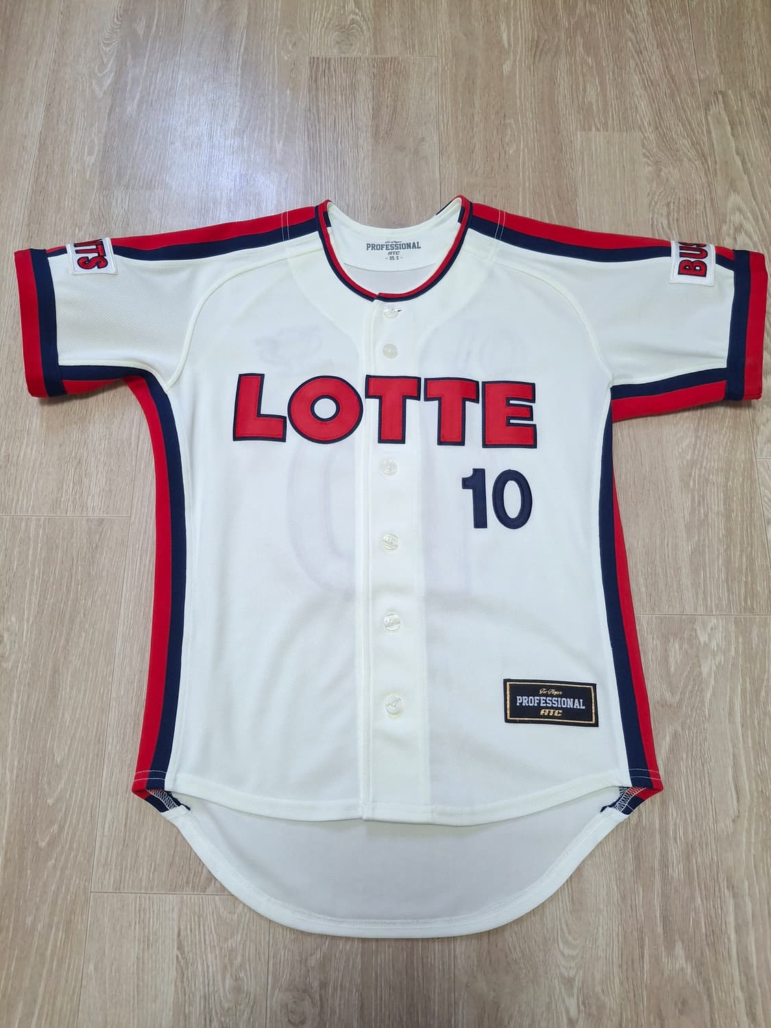 롯데자이언츠 이대호 22프로페셔널 챔피언 아이보리 85사이즈 유니폼 상품이미지1