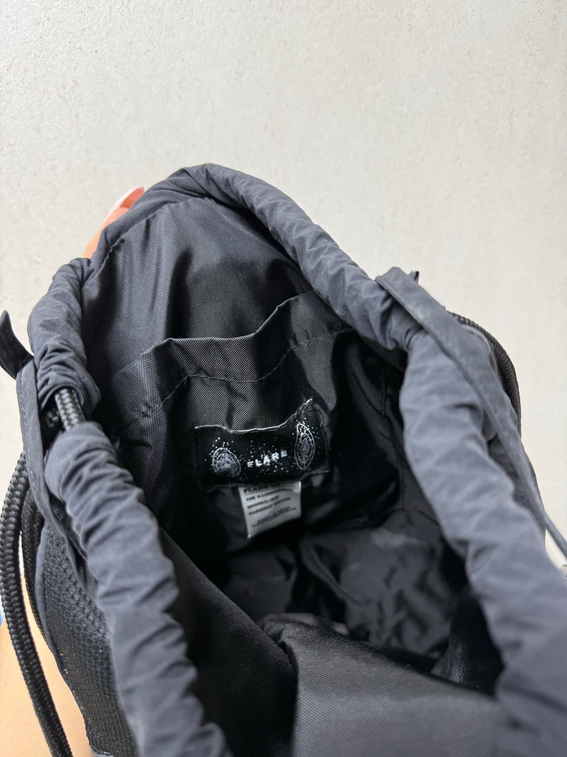 플레어업 짐색 16.Division Gym Sack (FL-728_Bla 상품이미지2