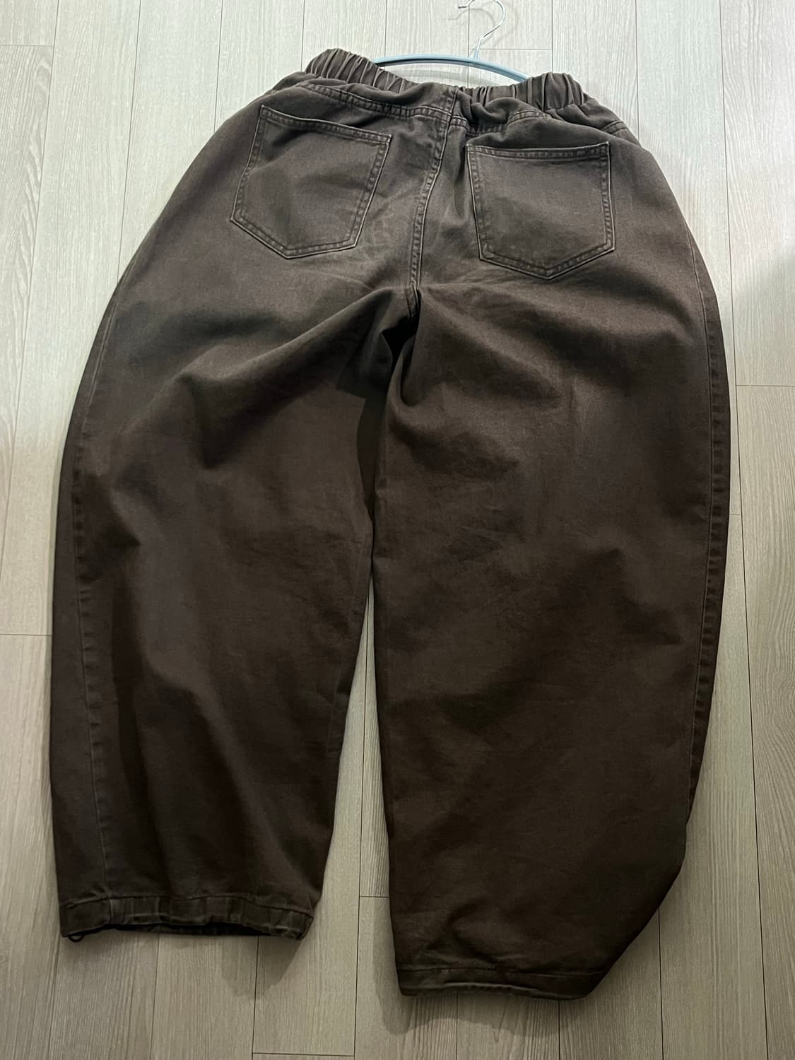 egot 코튼 팬츠 브라운 상품이미지1