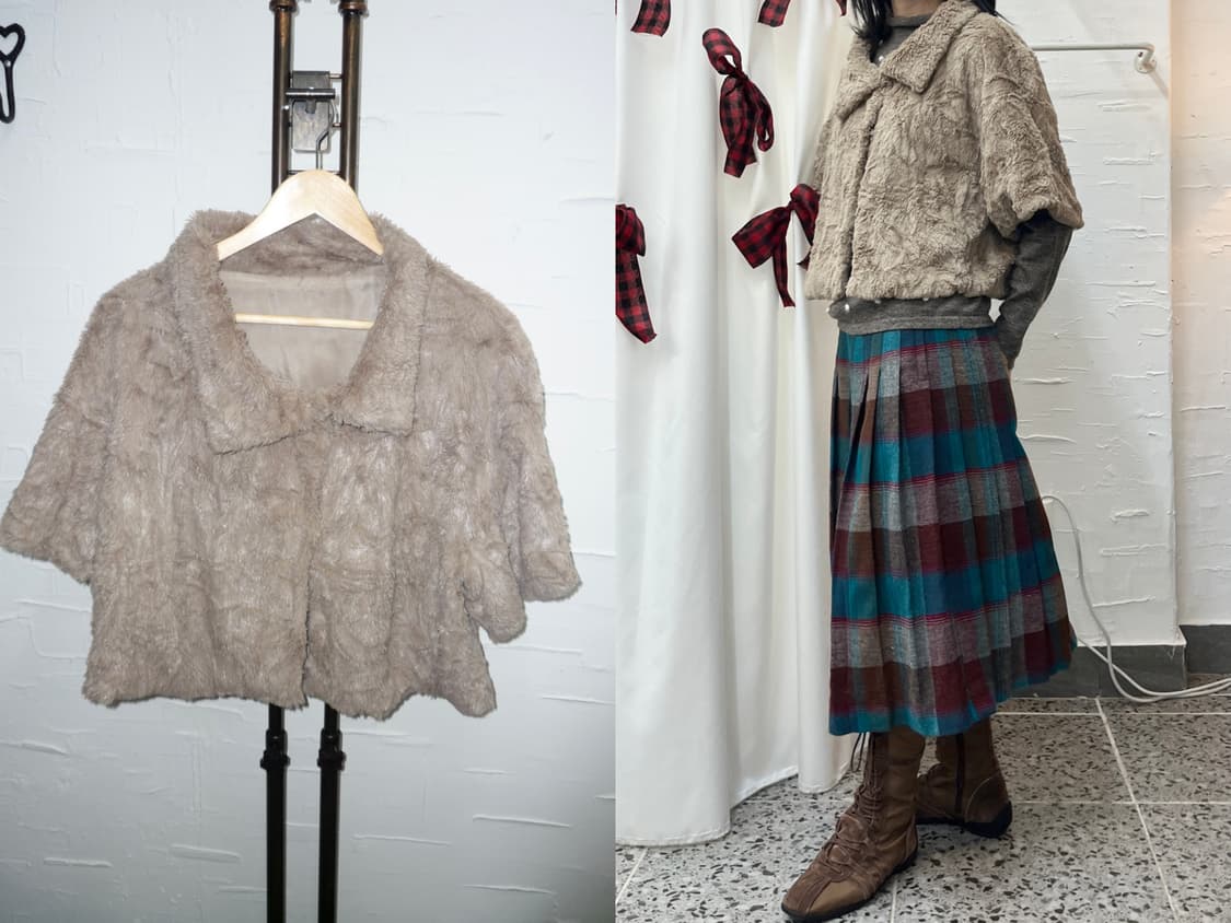 teddy vest jacket 상품이미지1