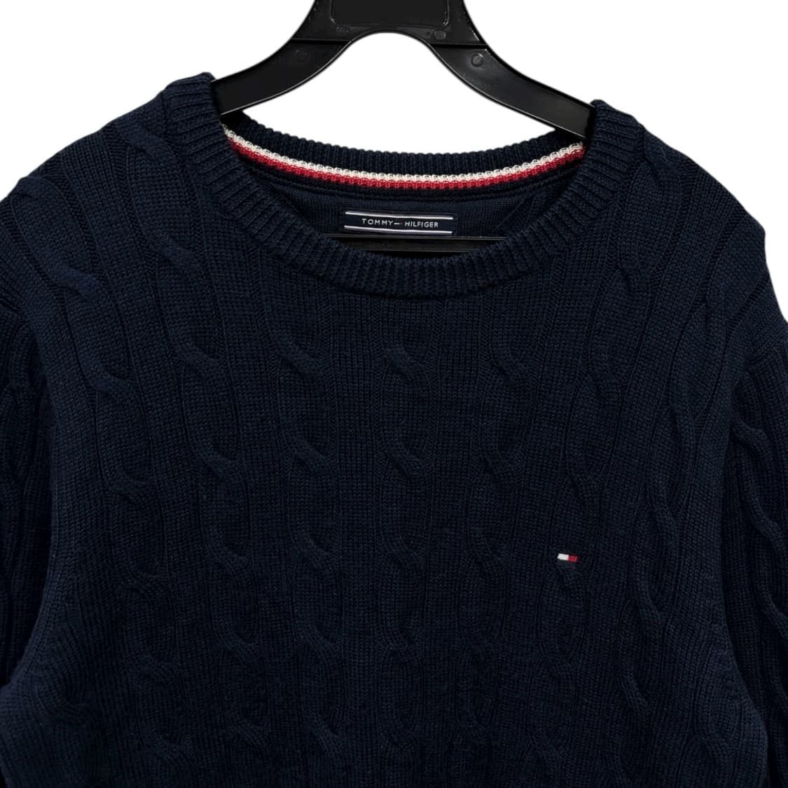 타미힐피거 꽈배기 울 니트 상품이미지2