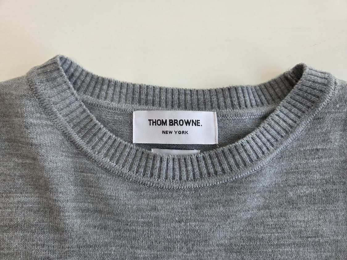 톰브라운 롱슬리브 니트 그레이 3 상품이미지3